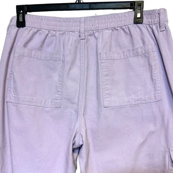 Aeropostale Purple Mid-Rise Utility Cargo Pants Size XXL - Picture 13 of 13